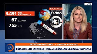 Εφιάλτης στις εντατικές-Τους 755 έφθασαν οι διασωληνωμένοι | Κεντρικό Δελτίο Ειδήσεων 1/4/21|OPEN TV