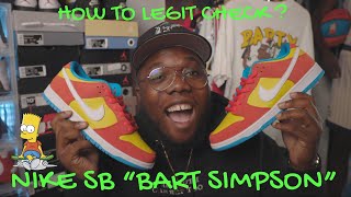 NIKE SB DUNK BART SIMPSON REVIEW + LEGIT CHECK