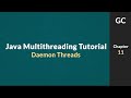 Java Multithreading Tutorial for Beginners #11: Daemon Threads