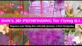 DoN's 3D Pathfinding for Flying AI - Free UE4 plugin!
