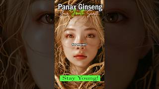 How Panax Ginseng Could Be Your Key to Staying Young? 🌿✨ #PanaxGinseng #StayYoung