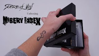 Misery Index - Unboxing limited edition 'The Killing Gods' box + extra's