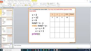 Task 119 - While loop