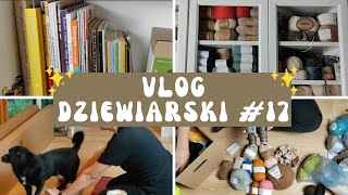 Vlog Dziewiarski #17 Organizacja i przegląd włóczek 🧶 