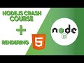 NODE JS CRASH COURSE | Render HTML only using NodeJS