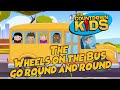 The Wheels On The Bus Go Round And Round - The Countdown Kids | Kids Songs & Nursery Rhymes