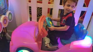 fancy racing car I cing coin operated kiddie ride  cadar tree for kids