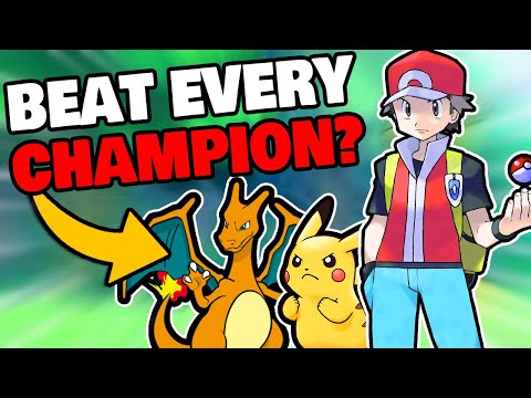 Can Red Beat Every Pokemon Champion?