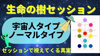 生命の樹の宇宙人タイプとノーマルタイプって？？