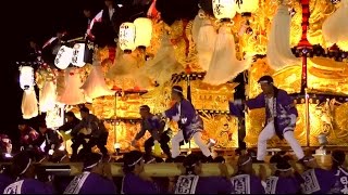 2016 土居太鼓祭り【東部地区4台ファミリーマートかきくらべ】10月13日寄せ太鼓、14日フィナーレ