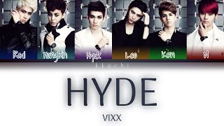 VIXX (빅스) - Hyde [Color Coded Han/Rom/Eng Lyrics]