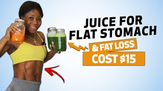 $2 A Day Green Juice (on a budget) - For Extreme Belly Fat Loss | Weight Loss | Flat Stomach 2021