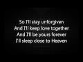 breaking benjamin close to heaven lyrics