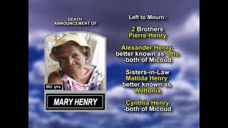 Mary Henry long