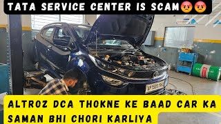 Tata walon ne Altroz se saaman hi chura liya😡😡 | life mein kabhi Tata ki car ni lunga @tatamotors