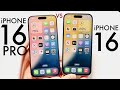 iPhone 16 Vs iPhone 16 Pro! (Comparison) (Review)