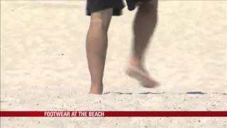 Wear Footwear on the Beach