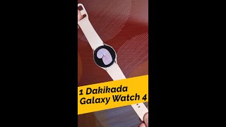 1 Dakikada Samsung Galaxy Watch 4 | (Detaylı İncelemesi Gelecek)