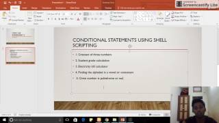 Experiment No 2 CONDITIONAL STATEMENTS USING SHELL SCRIPTING