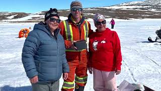 Activité pêche sur glace avec les aînés de Salluit - Ice Fishing activity with Salluit elders