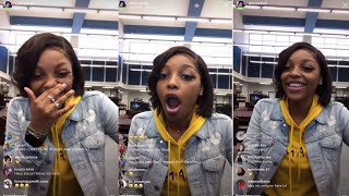 Vassiah Gets In Trouble In the Library 😂| Instagram Live