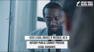 Avoiding common mistakes when notarizing documents tips from California notary public Nadia Nino