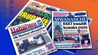 🔴Magazeti: Dk Mwinyi afunguka / KKKT kwazidi kuwaka moto, Desemba 12, 2021.