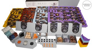 Brass Birmingham Boardgame Insert Inlay Organizer