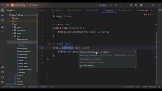 Session 30 - Abstract Class in Java part 2 - Coding
