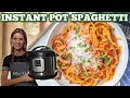 Easy Instant Pot Spaghetti---With or Without Meat