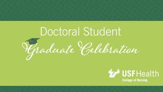 Spring 2020 Doctoral Student Graduate Celebration