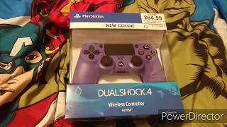 Unboxing and Setting up my mom's new Electric Purple Dualshock 4 PS4 controller!!