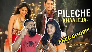 Pileche Video Song REACTION | Khaleja | Mahesh Babu | Anushka Shetty | Trivikram | Mani Sharma