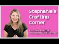 How To Make A Shaker Card Stephanie's Crafting Corner #109 Thursday February 24th