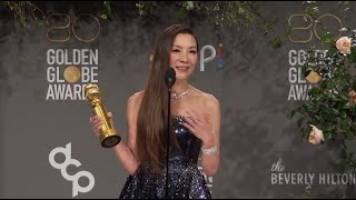 80th Golden Globes Winner: Michelle Yeoh