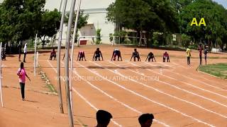 Mens 100m Final / Anna University Thanjavur zone Athletics Sports 2019