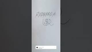 Rudransh name create to brand🔥||Request name create brand😱||#namebrand #branddesign #ytshorts #viral