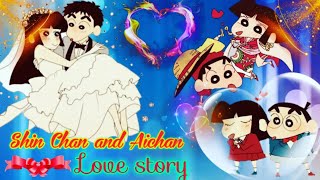 😘🥰Shin Chan X Ai Chan💕🥰 Shin Chan and Aichan love story😍Cartoon love story||@MrSK420Amv   Hindi song