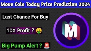 Move coin price prediction 2024 | Move coin today news | Move coin prediction | Move crypto news