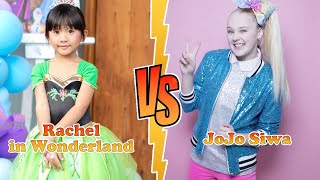 Rachel (Rachel in Wonderland) VS JoJo Siwa Transformation 👑 New Stars From Baby To 2022