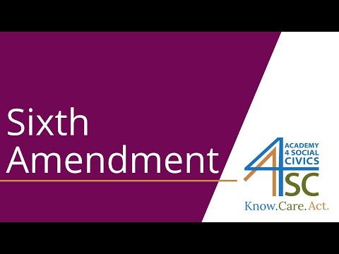 What is the name of the Sixth Amendment provision that entitles the accused to be tried in the district wherein the crime was committed?