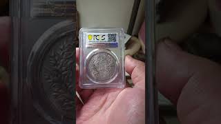 PCGS AU92 民國三年大頭銀幣（三角圓）