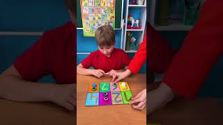🔢 DIY NUMBER STENCIL — Let’s LEARN to WRITE NUMBERS! ✂️✏️ #shorts #kids