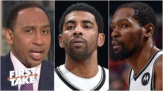 Stephen A. and Max react to the Nets falling to the Cavs in Kyrie Irving's return | First Take