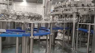 SHEENSTAR 15000bph 500ml Carbonated Drink Plastic Bottle Washing Filling Capping 3 in 1 Machine