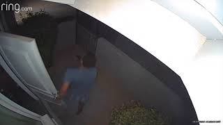 Armed Homeowner CONFRONTS THIEF Lurking Around His Property! (Caught on Ring Cam)