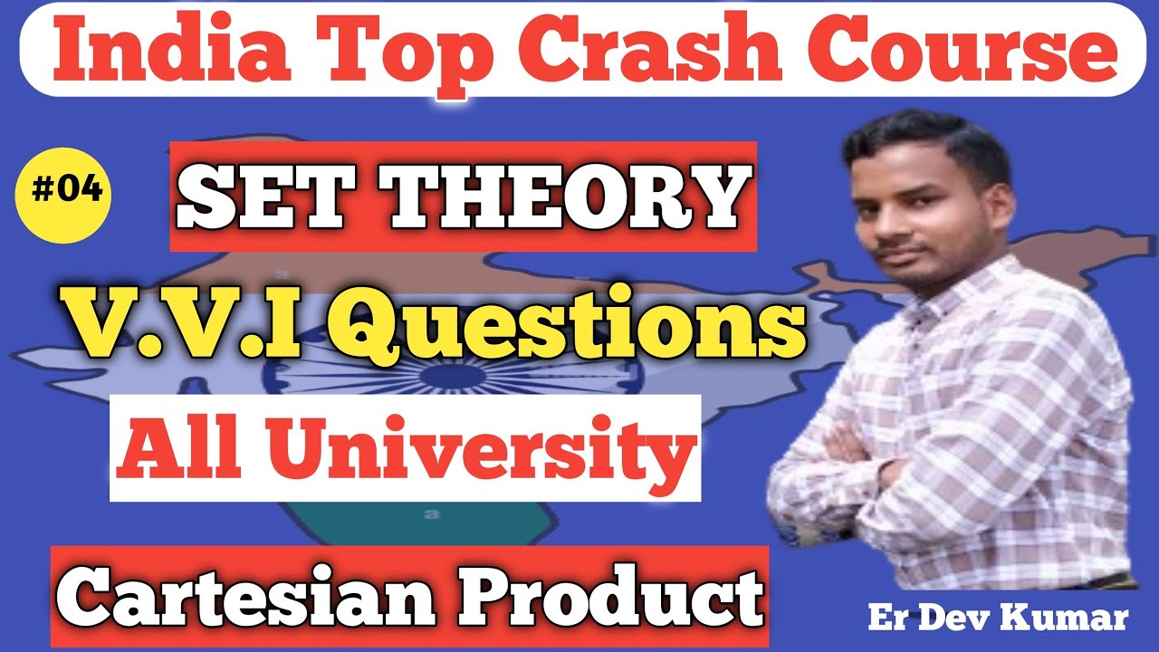 B.Sc Part 1 Set Theory Crash Course | India Top Crash Course B.sc Part ...