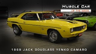 Muscle Car Of The Week  #62: 1969 Jack Douglass Yenko Camaro