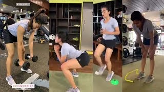 Rashmika Mandanna Latest Fitness Gym Workout Training | Rashmika Gym Workout  | Filmylooks