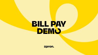 Bill pay demo